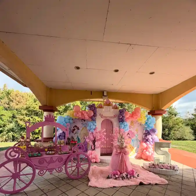 Magical Princess Carriage Dessert Display