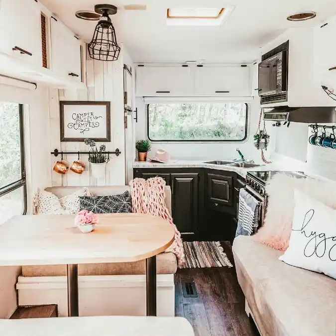 Modern Farmhouse RV Makeover