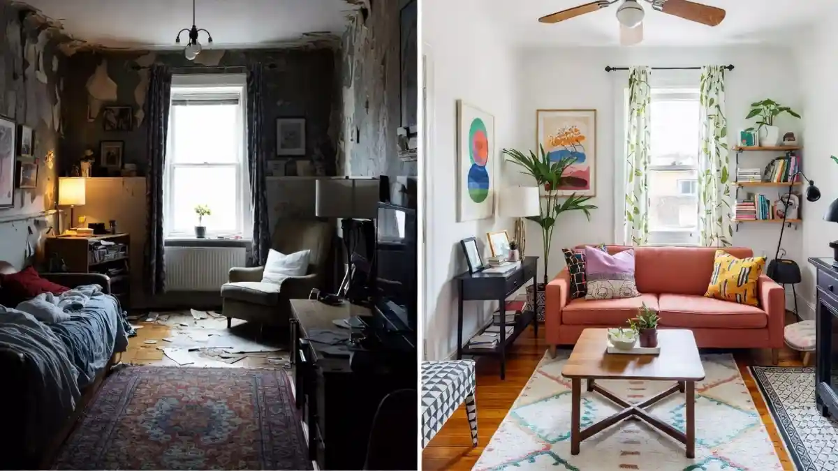 "Peeling Paint" to "Pop of Color" Overhaul