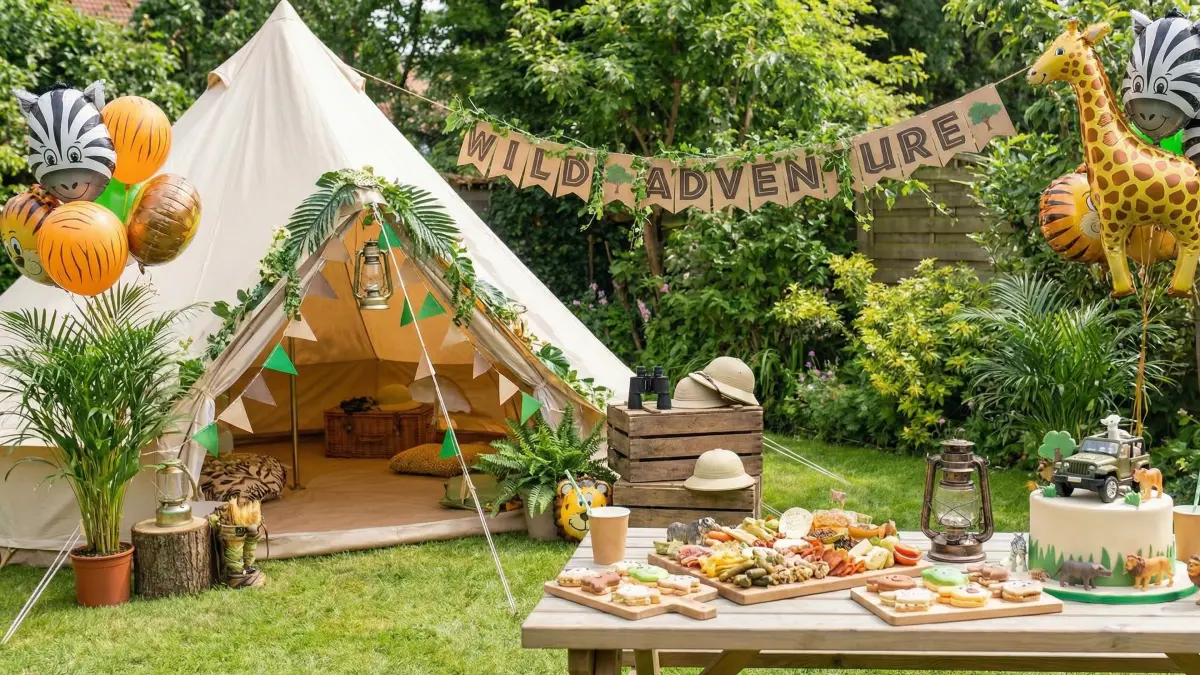 Safari party decor ideas