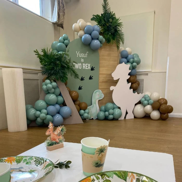 Scandi-Style Sage and Wood Two-Rex Corner