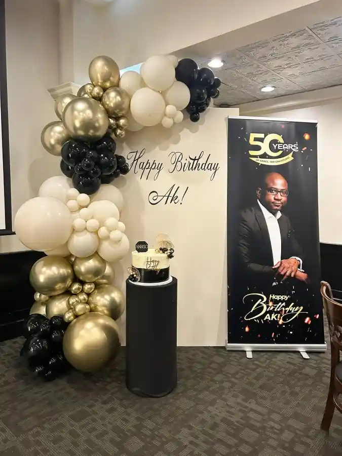 Sophisticated Golden Jubilee Gala