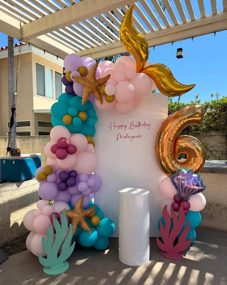 Sun-Kissed Gold & Teal Patio Celebration