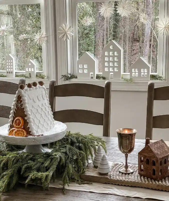 Winter Village Table Glow