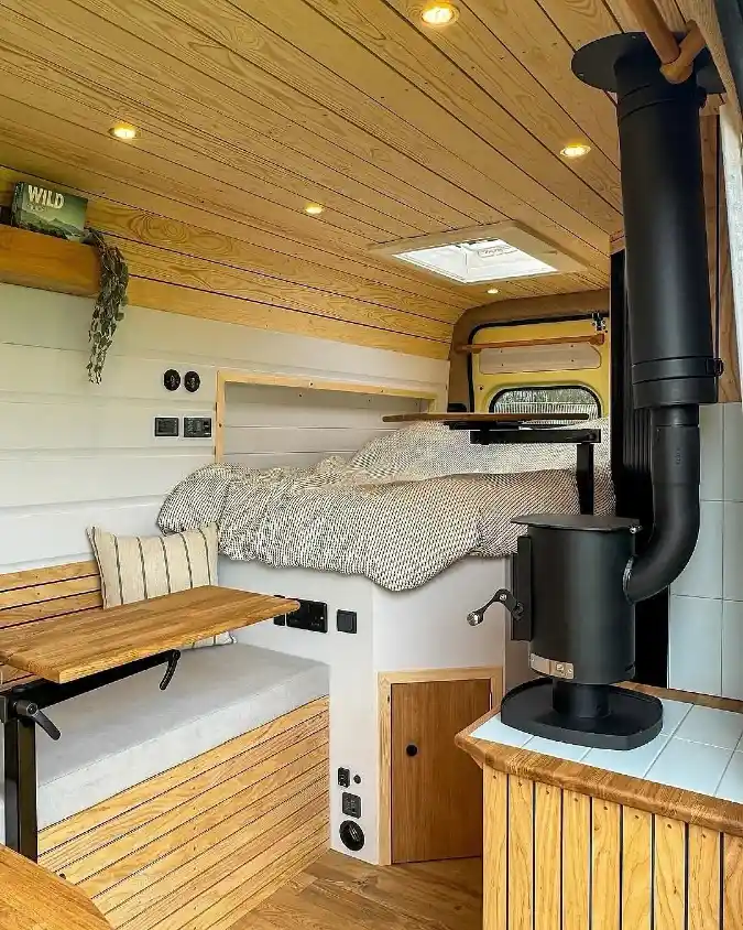 Wood Stove Cabin Build