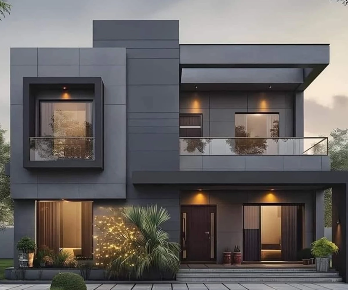 Slate Gray with Black Box Accents