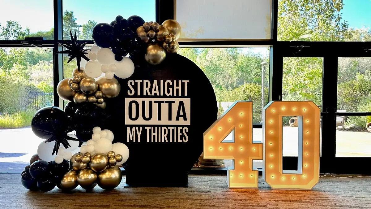 14. Straight Outta My Thirties Display