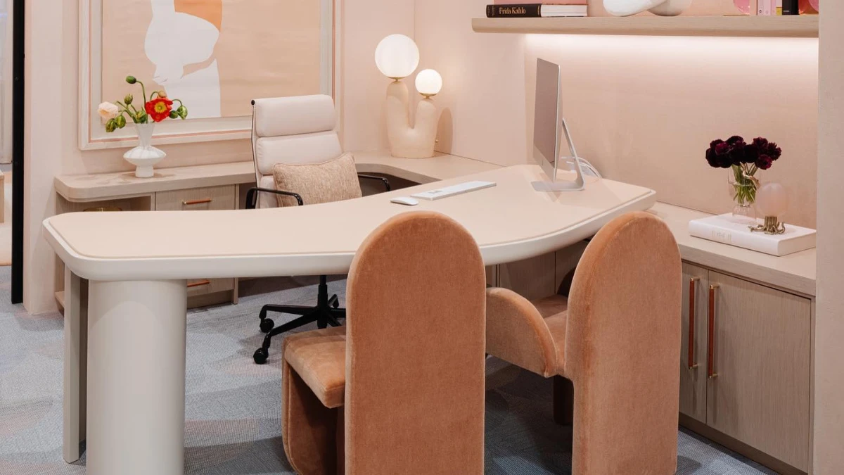 Soft Curves and Terra Cotta Tones