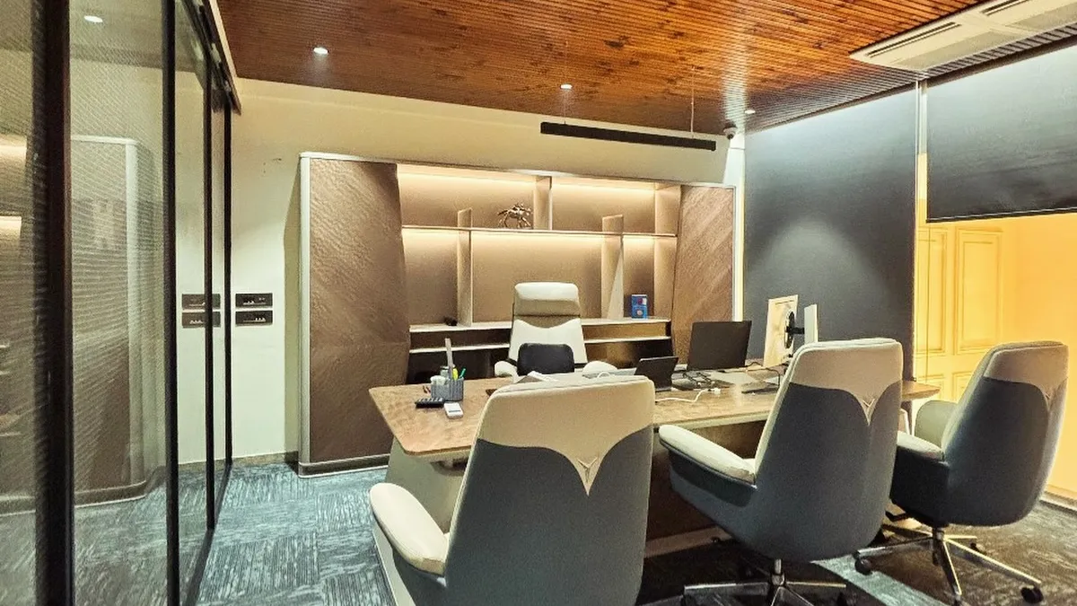 Wooden Ceiling Warmth