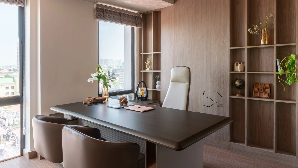 Minimalist Grid Shelving