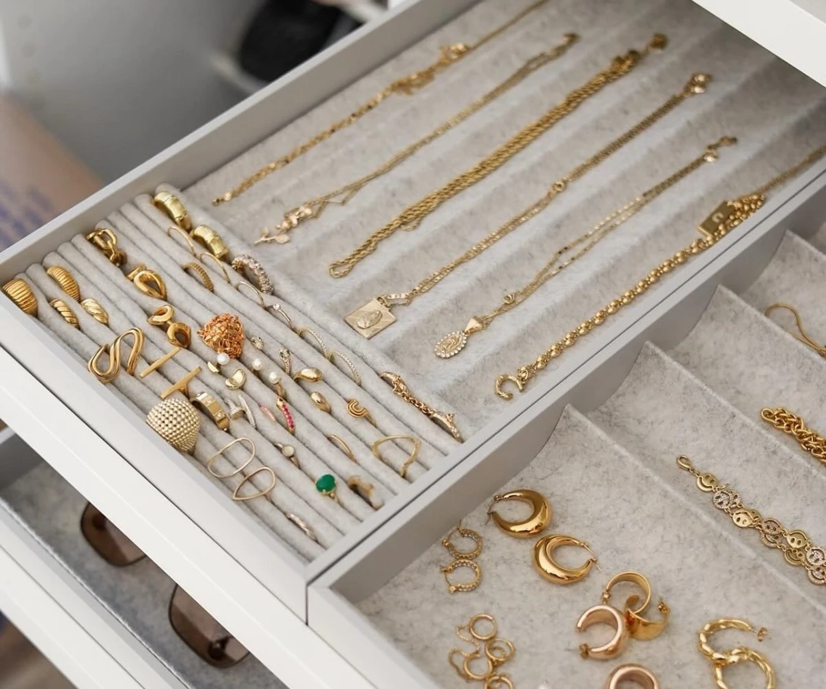  Velvet Drawer Organizers