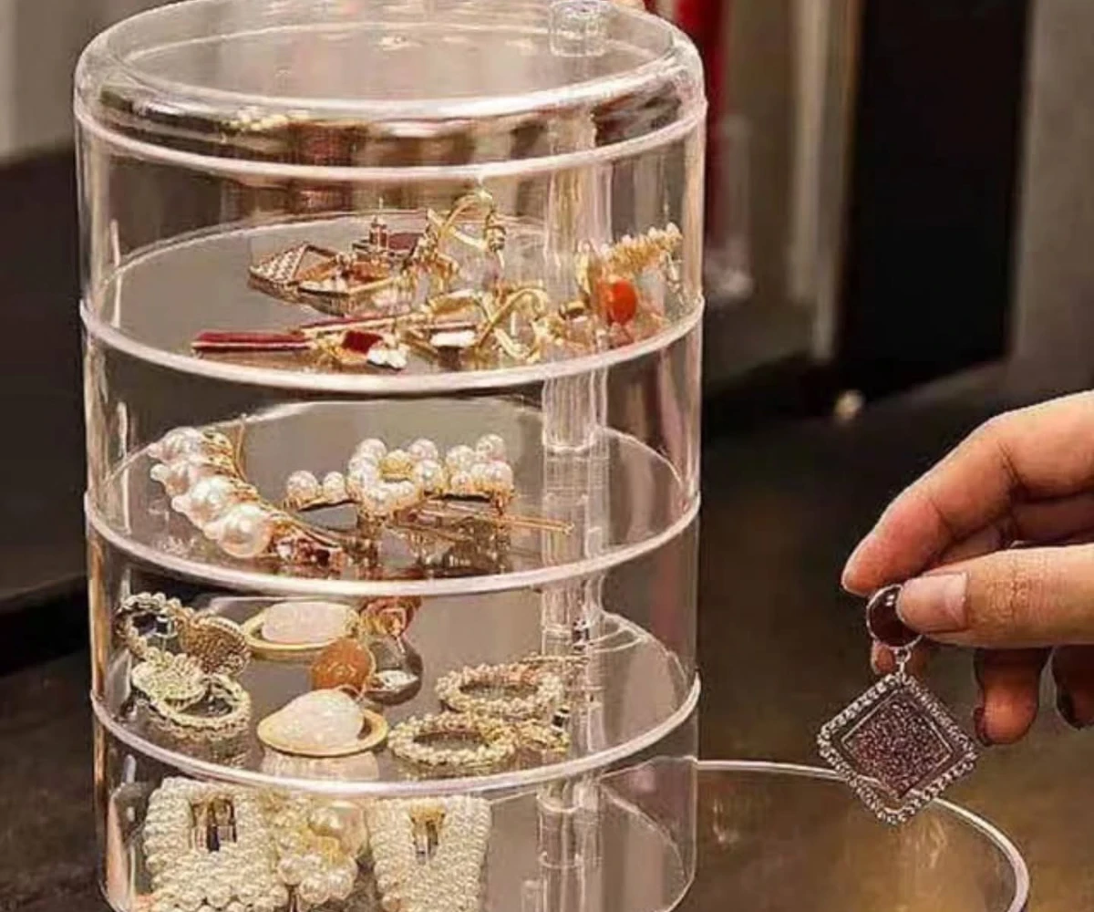 Rotating Clear Cylinder