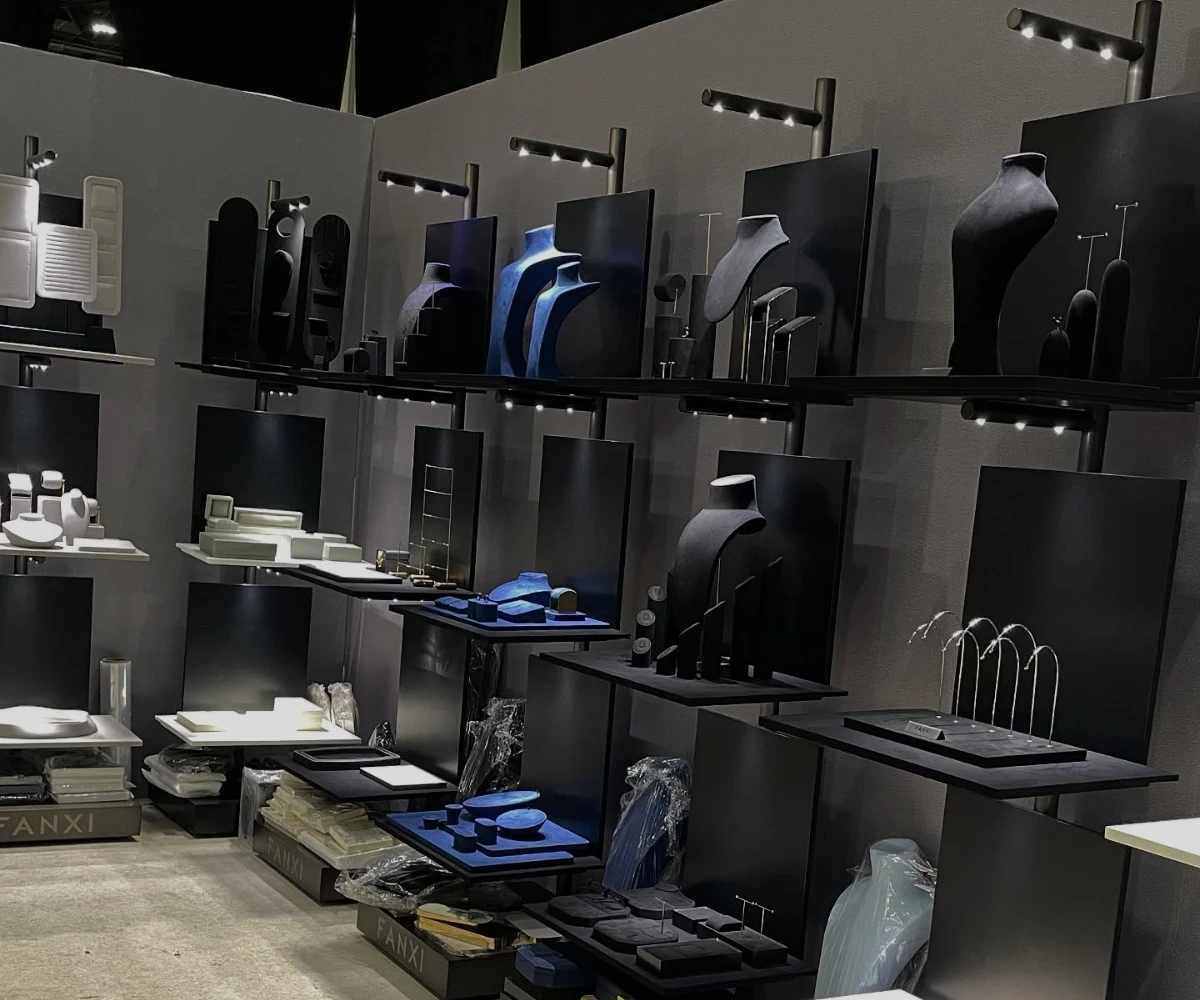 Modular Dark Shelving System