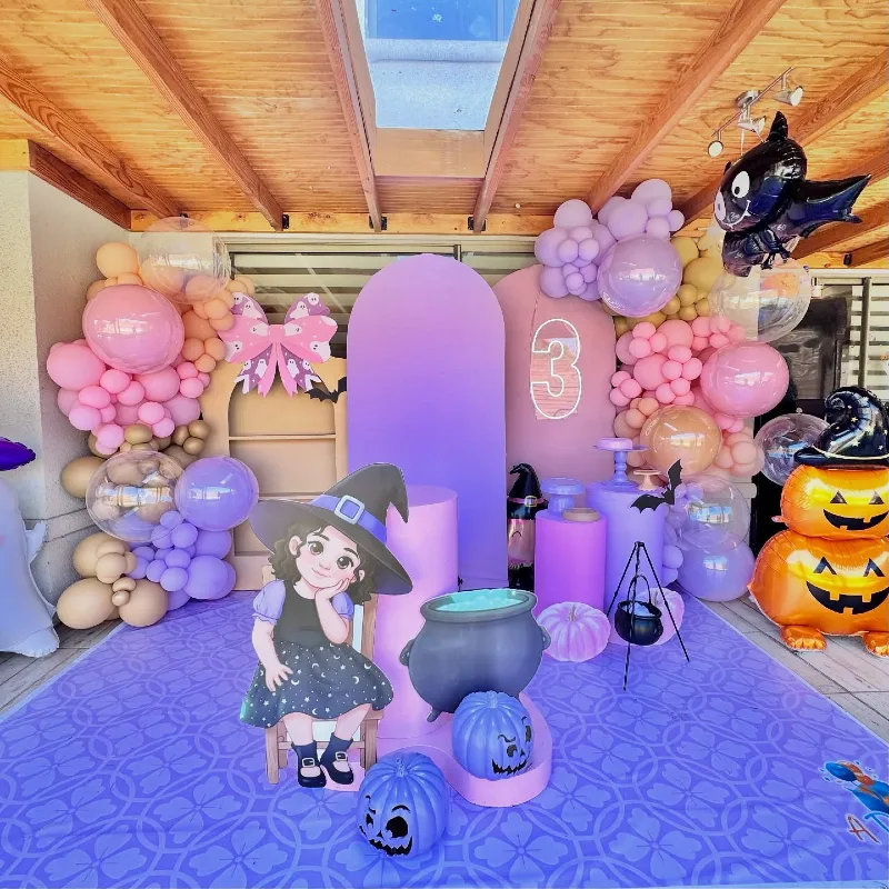 Purple Witch Birthday Pavilion
