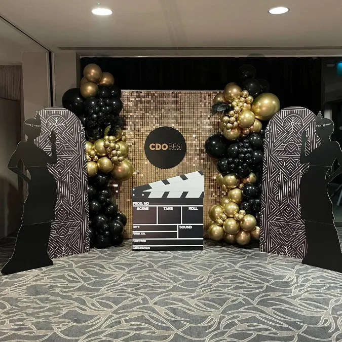 Hollywood Film Clapper Backdrop