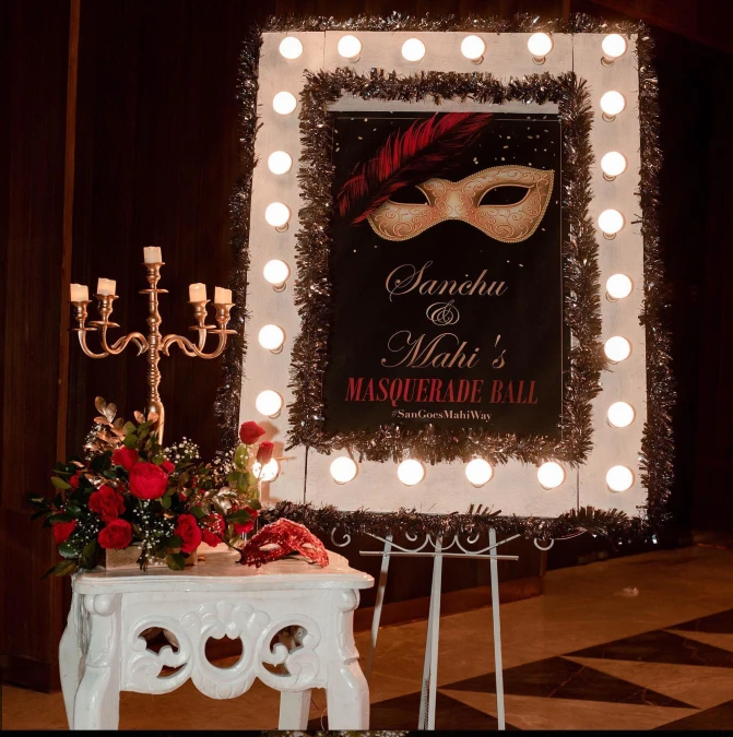 Marquee Lit Welcome Sign