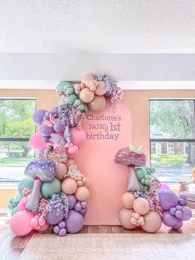 Enchanted Pastel Fairy Garden Theme
