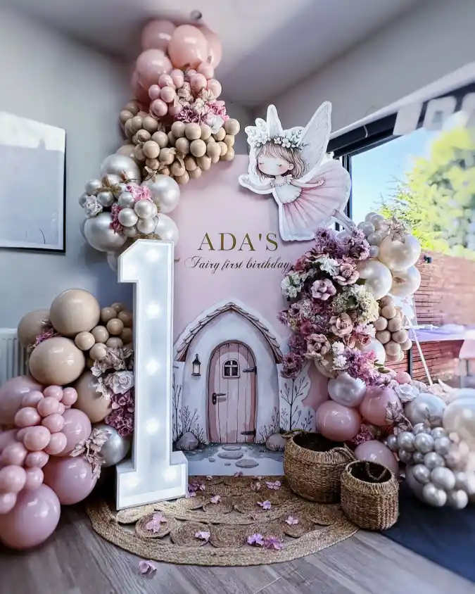 Fairy Garden First Birthday Theme