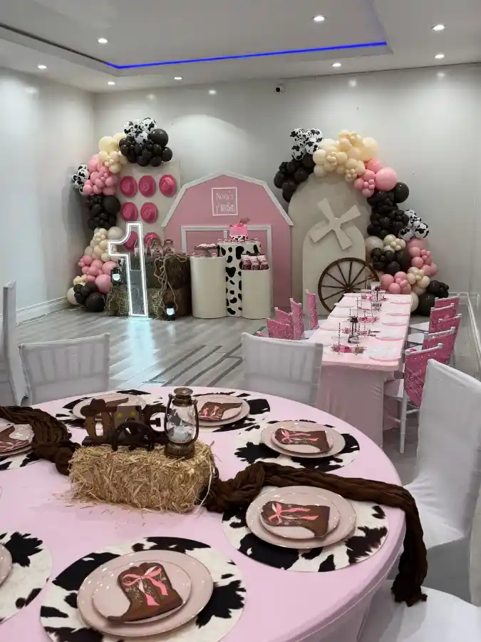 My First Rodeo Cowgirl Theme