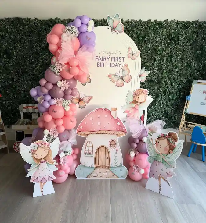 Whimsical Fairy & Mushroom Garden Theme
