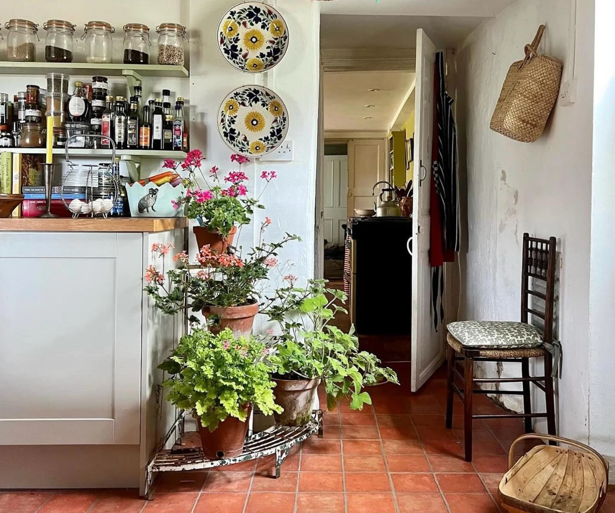 Rustic Pantry Corner