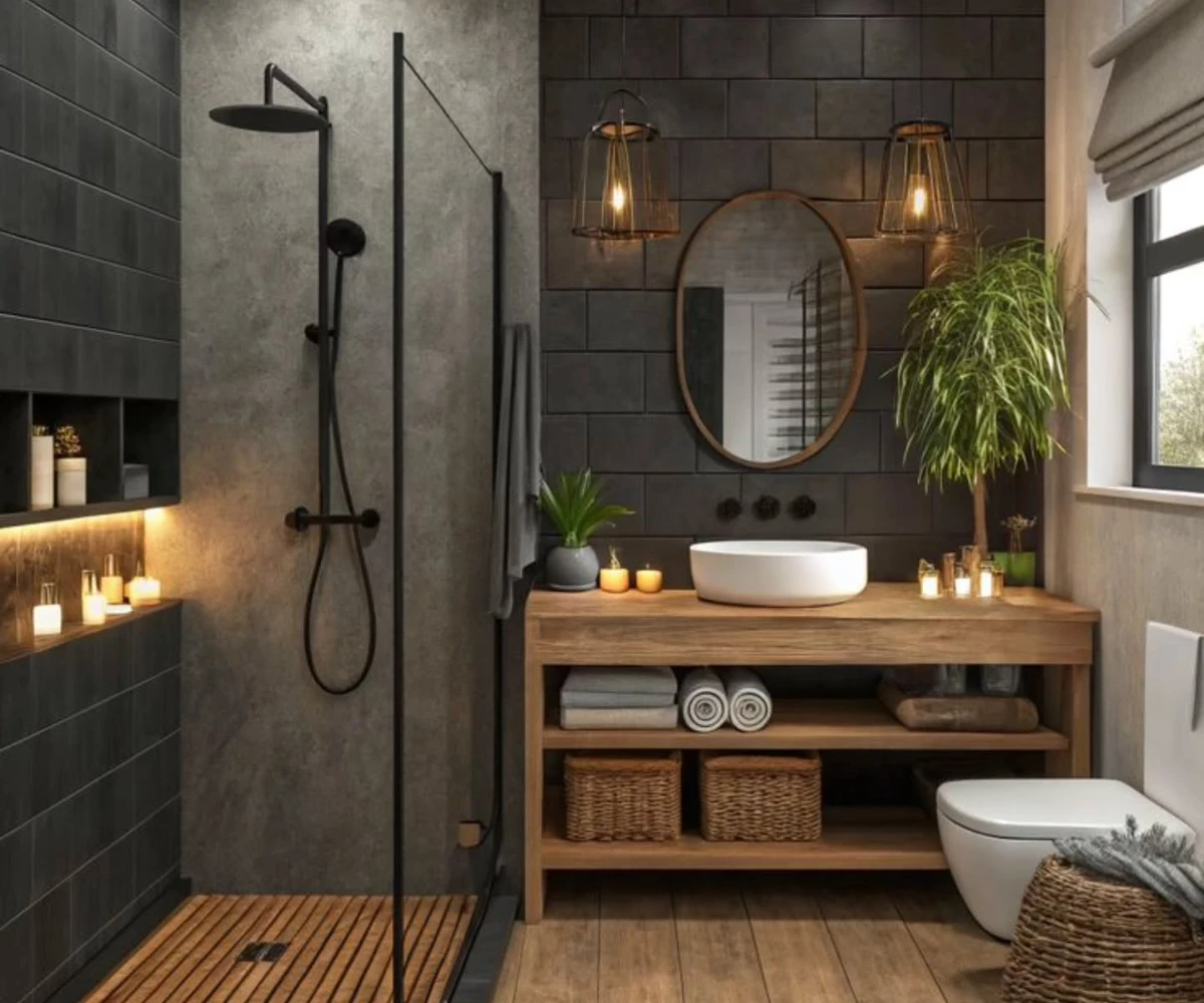 Industrial Cages and Wood Slats