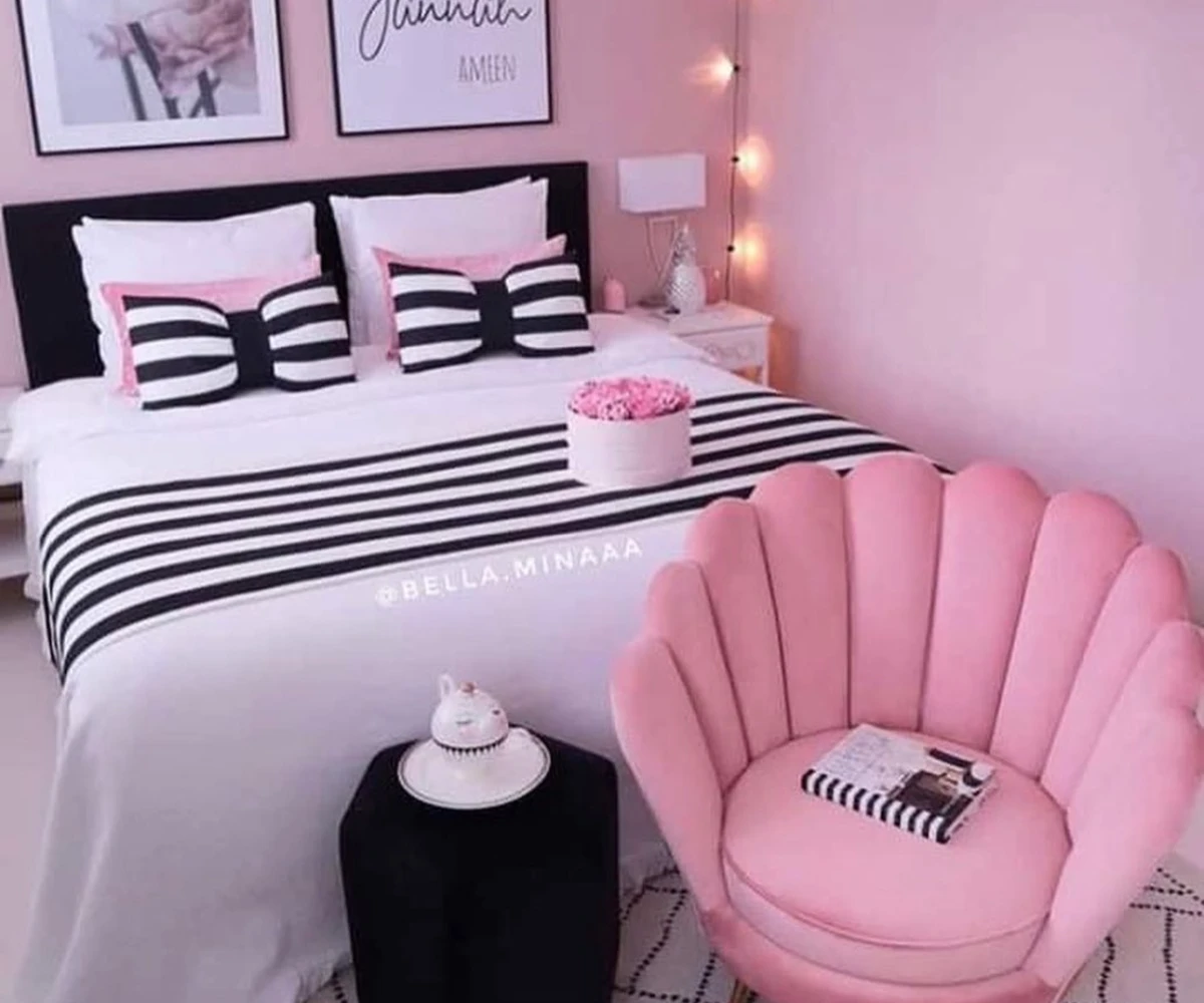 Pink and Monochrome Chic