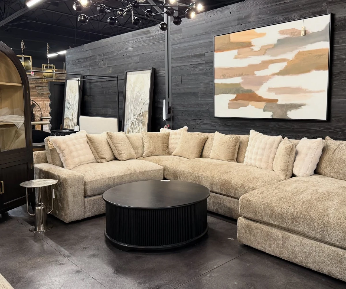 Dark Wood Contemporary Lounge