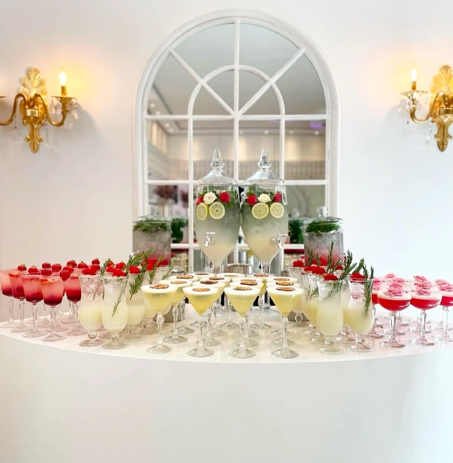 Elaborate Cocktail Station
