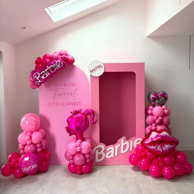 Vibrant Fashion Doll Celebration