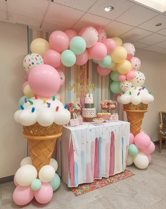 Double Scoop Dessert Table