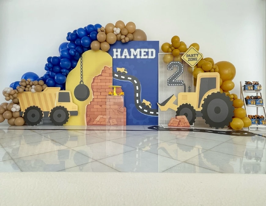 Hamed’s Blue Construction Site