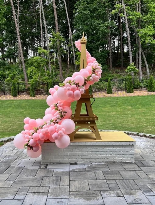 Golden Tower Terrace Accent