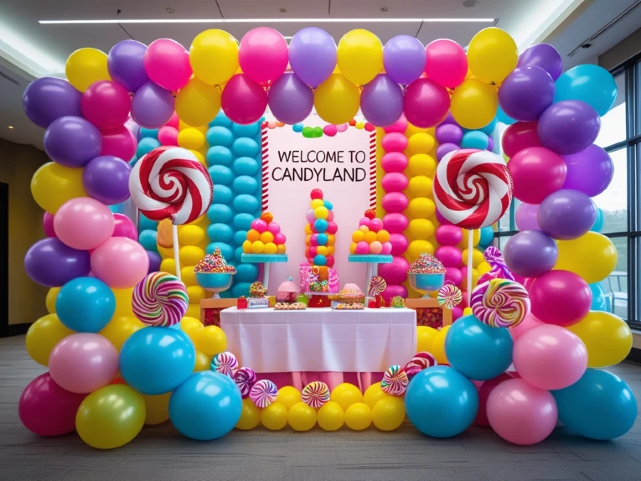 Vibrant Candyland Photo Frame