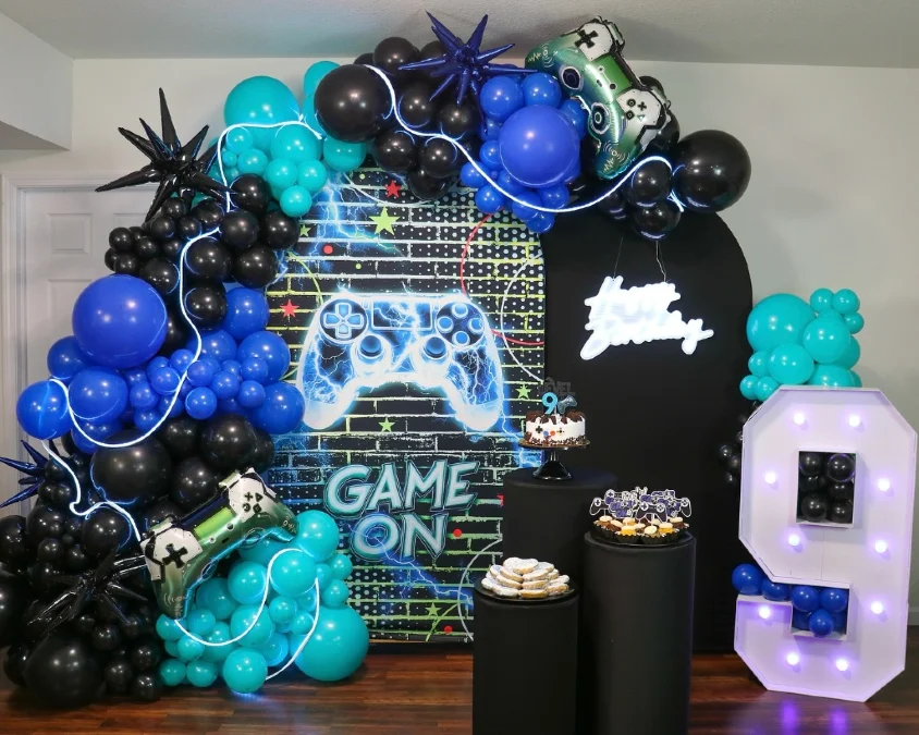 Neon Dessert Station