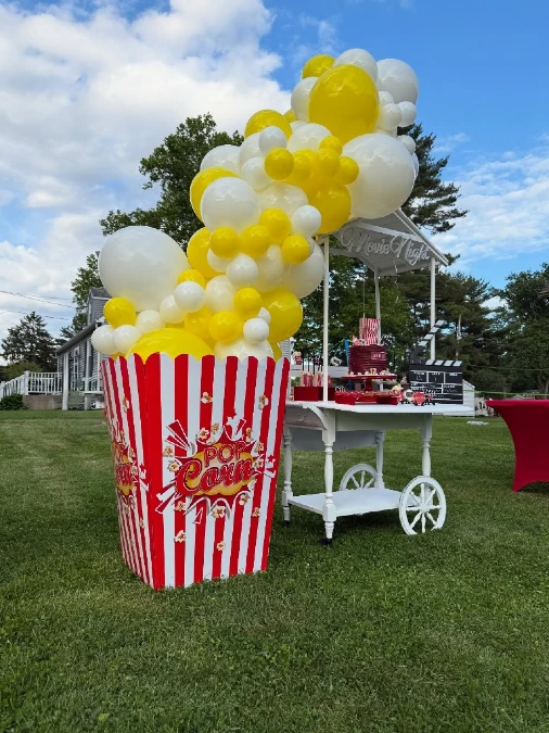 Popcorn Snack Cart