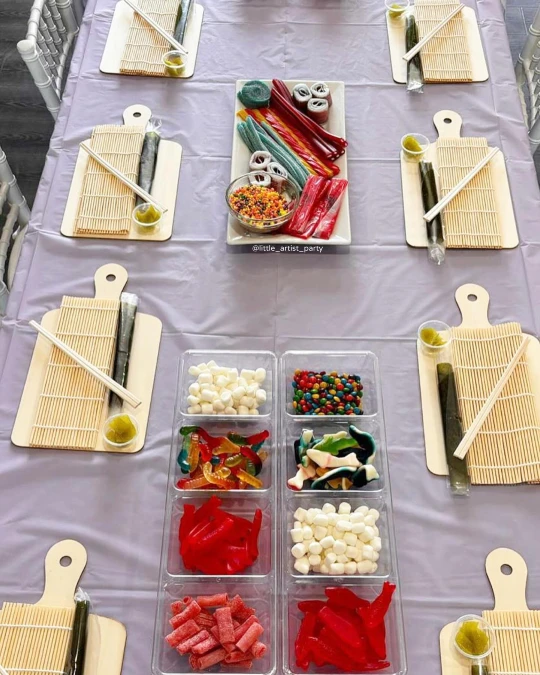 Candy Sushi Crafting Station