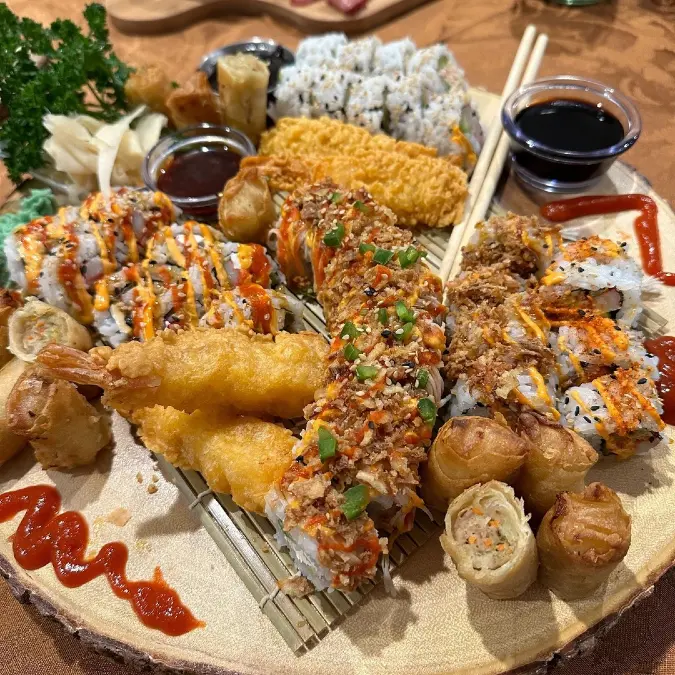 Rustic Fusion Platter