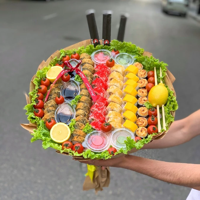Edible Sushi Bouquet