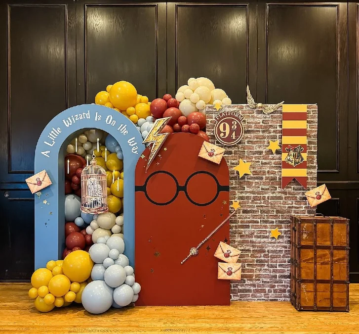 Magical Baby Shower Backdrop