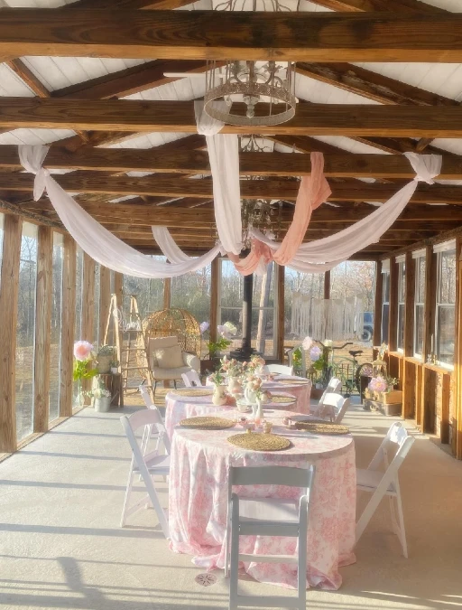 Sunlit Sunroom Drapery