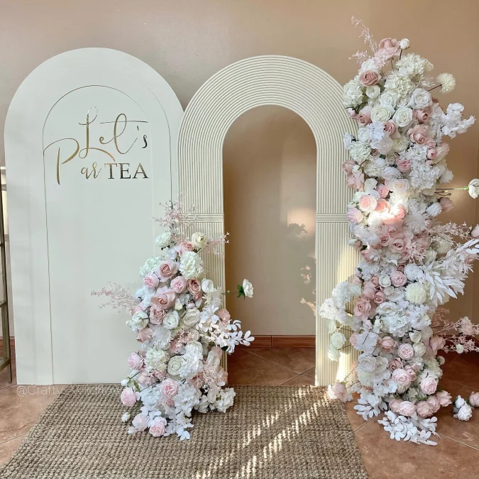 Fluted Arch Entrance