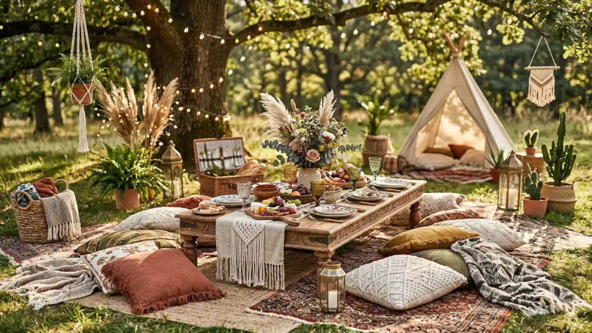 16 Boho Picnic Setup Ideas for a Chill Aesthetic Gathering