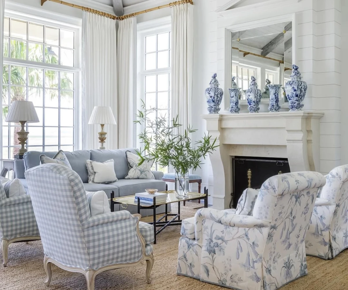 Shiplap Walls and Bamboo Rods