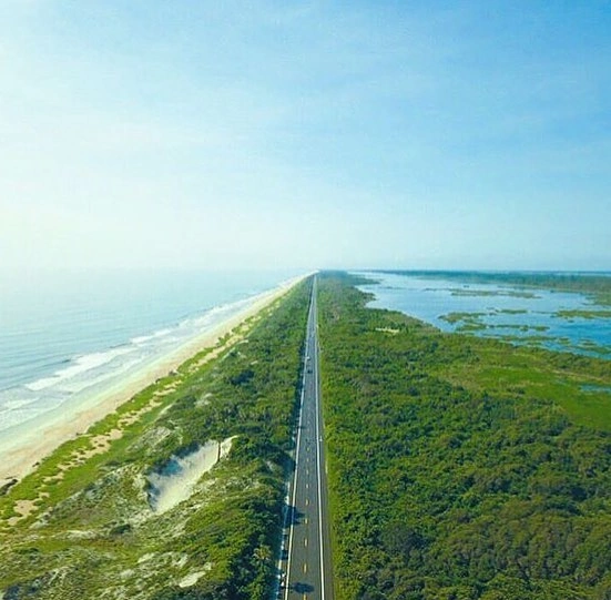 Highway A1A Historic Coast: Cheap US Road Trips in Florida