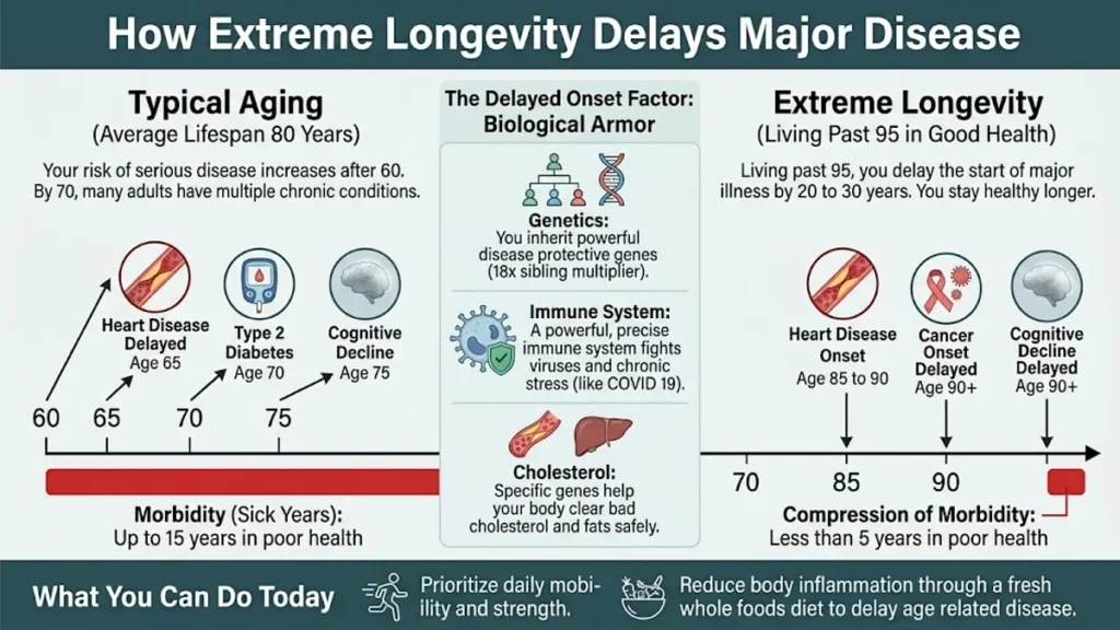 Delayed Onset of Major Illness
