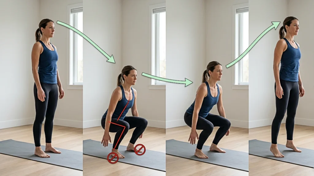 How to Perform the Sit to Stand Floor Test Correctly