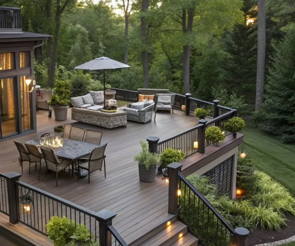 Broad Forest View Deck