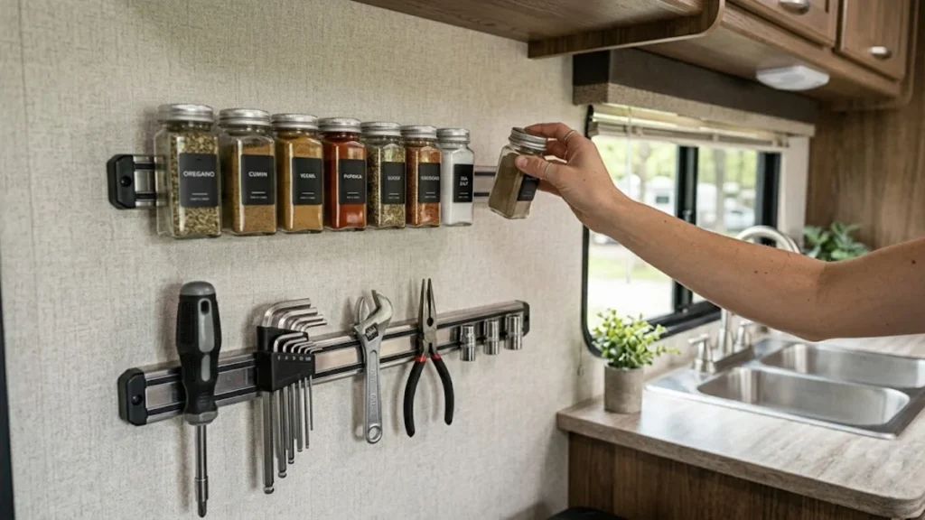 Magnetize Your Tools and Spices
