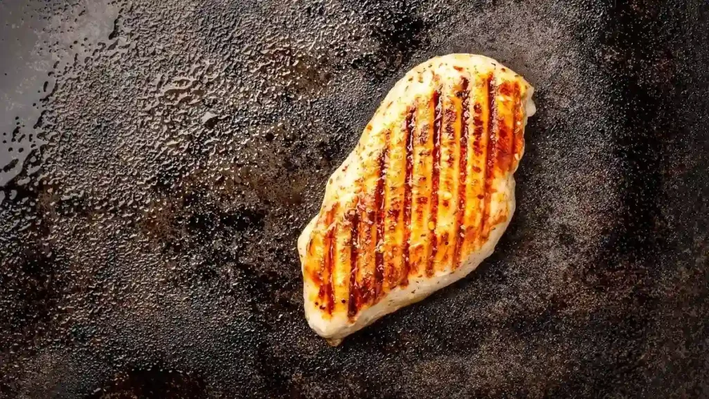 Charred Grilled Chicken Breast